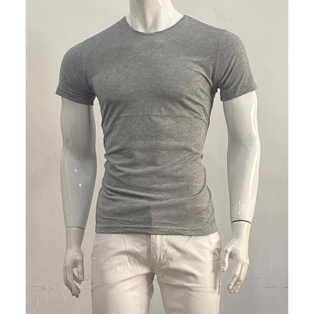 T-SHIRT - DYNAMO - YUVARLAK YAKA - GRİ - 2XL - ST00095-GRİ-2XL