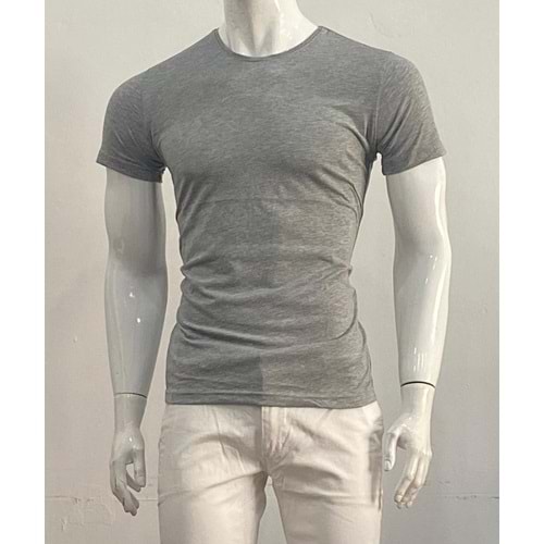 T-SHIRT - DYNAMO - YUVARLAK YAKA - GRİ - 2XL - ST00095-GRİ-2XL